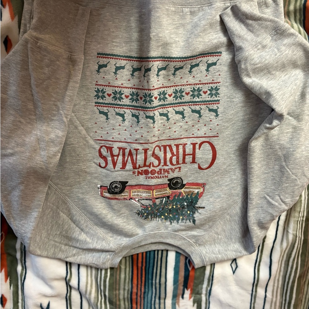 Maurices Gray Christmas Sweater